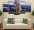 Tableau Loup Voyage